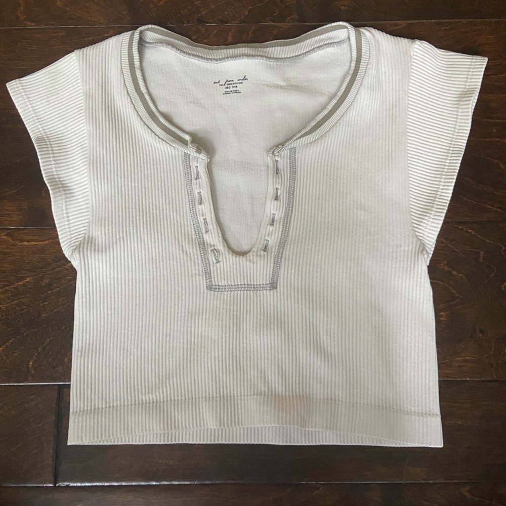 Urban Outfitters,Out From Under Go For Gold Seamless Top, size small